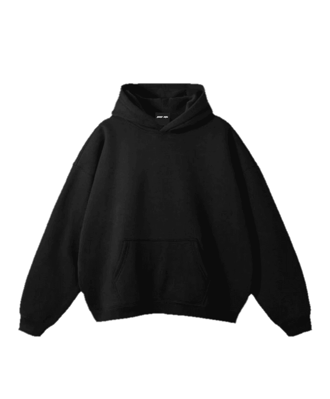 Black hoodie